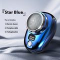 Mini Éclectique Shaver Portable Voyages Hommes serrure électrique et charge Spray de rasage Pogonotomy