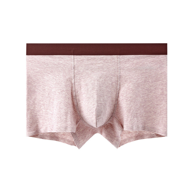 Coton Mid Waist Boxers antibactériens respirants pour hommes