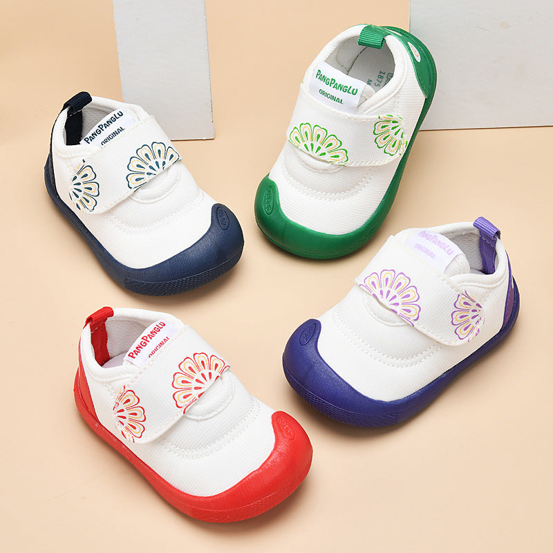 Soft-soled Non-slip Respirant Ne Drop Bébé Chaussures de fille