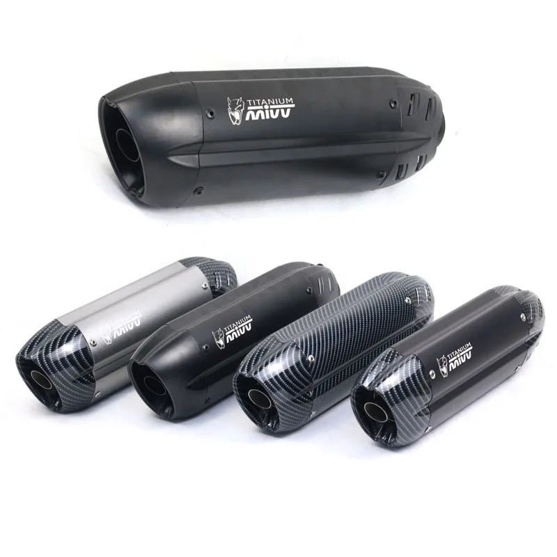 Modification du tuyau d'échappement des motocycles de 51mm
