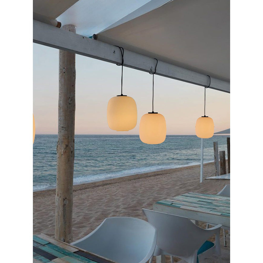 Outdoor Courtyard Dining Table Landscape Decorative Pendant Lamp