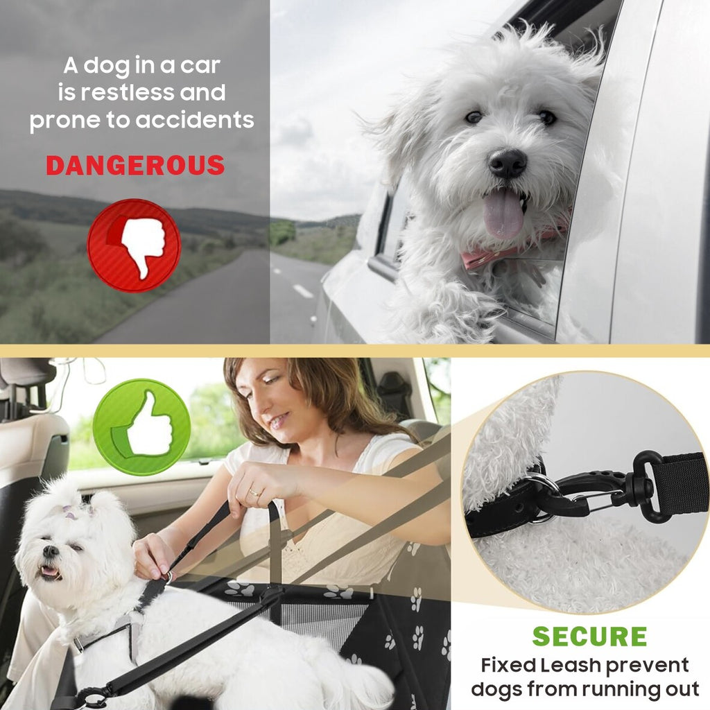 Siège de voiture pour chien pour petit animal de compagnie moyen
