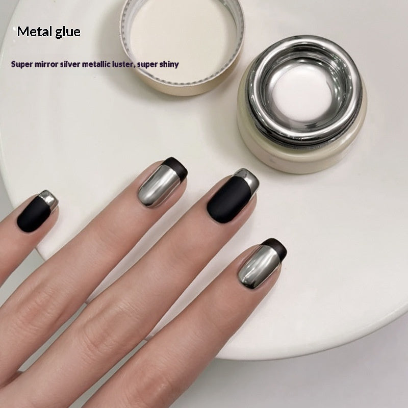 Miroir liquide de style japonais Gel métallisé polonais