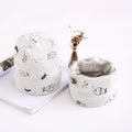 Arrivée de l'automne et de l'hiver écharpe deux-pièces ensemble bébé en coton Bandana Hat Set enfants ou