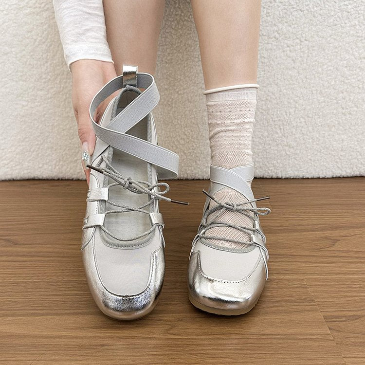 Hidden Wedge Ballet Mary Janes