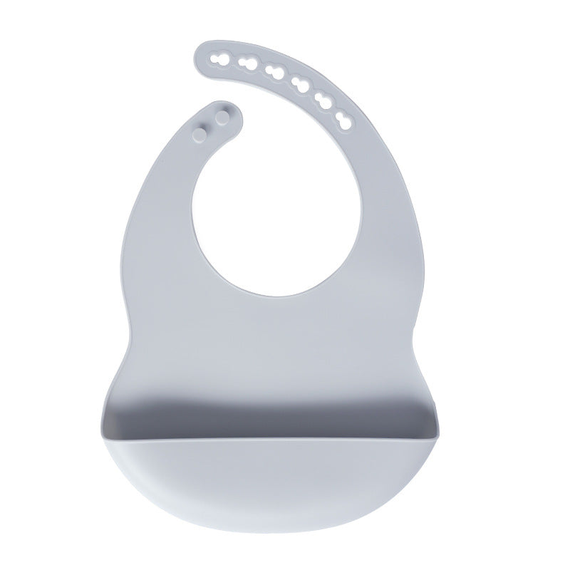 Silicone Bib Baby Feeding Bib Waterproof Qualité alimentaire