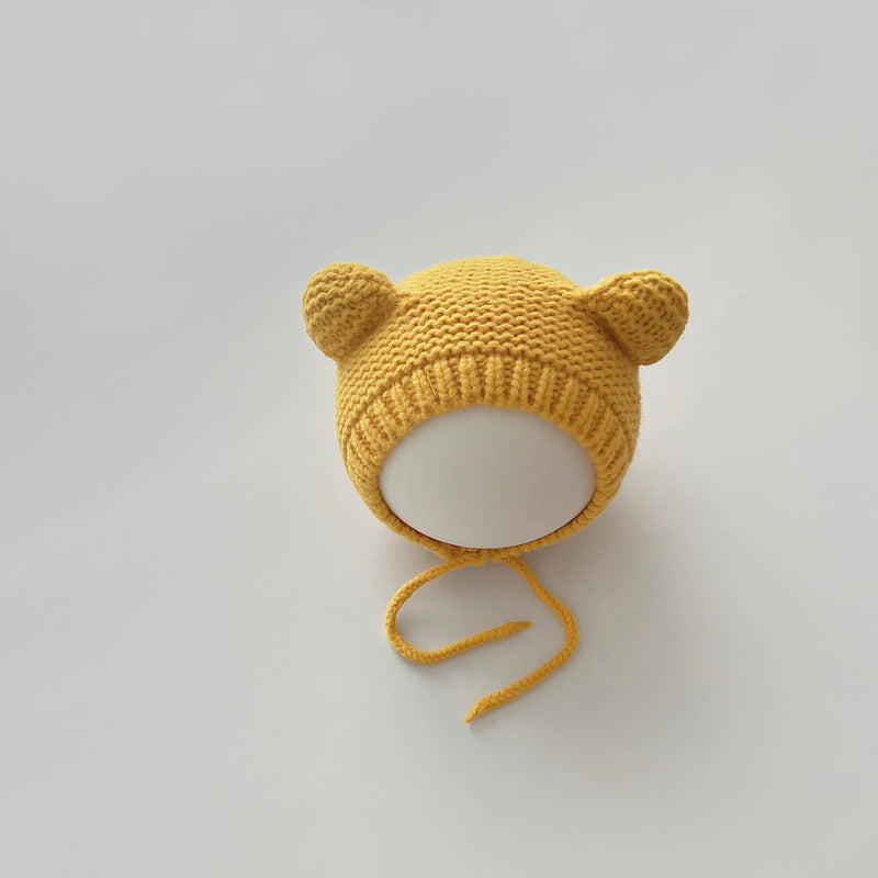 Chapeau de protection de l'oreille pour bébé mignon coréen