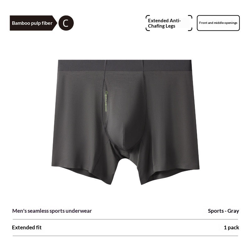 Sous-vêtements sport de longue durée pour hommes Bamboo Pulp Fiber