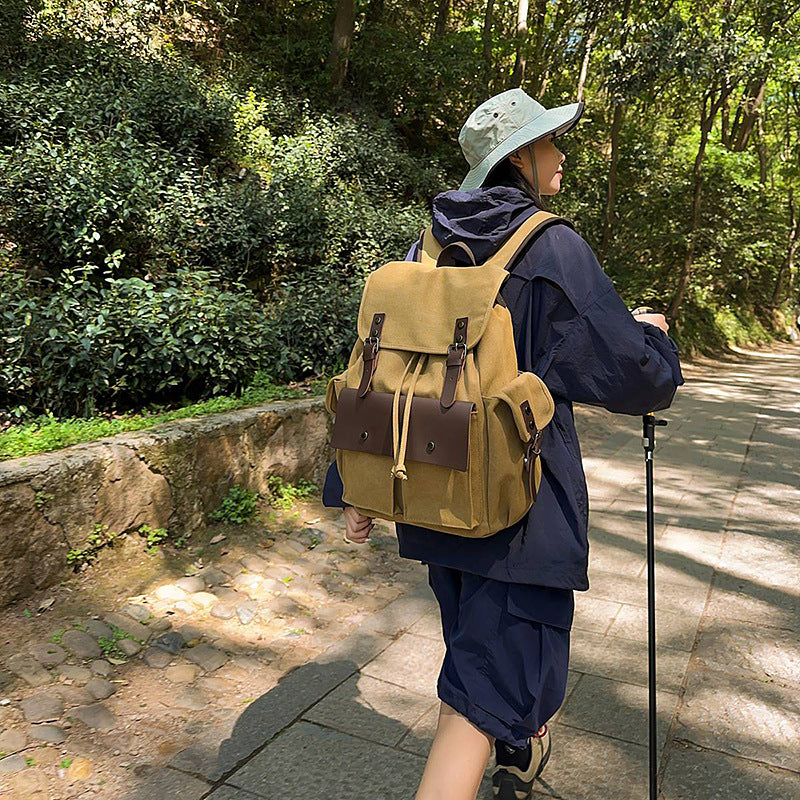 Fashion Personality Canvas Sac à dos homme