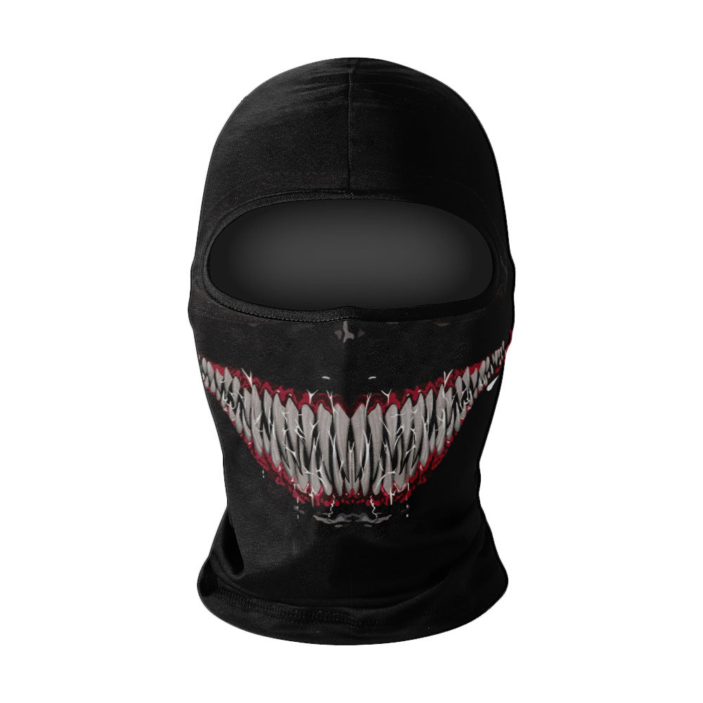 Summer Breathable Full Face Outdoor Protection solaire Séchage rapide Ice Silk Headgear