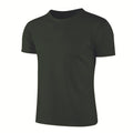 Hommes Col d'équipage Quick Dry manches courtes T Shirts Populaire Européen American Sports Plus Taille T