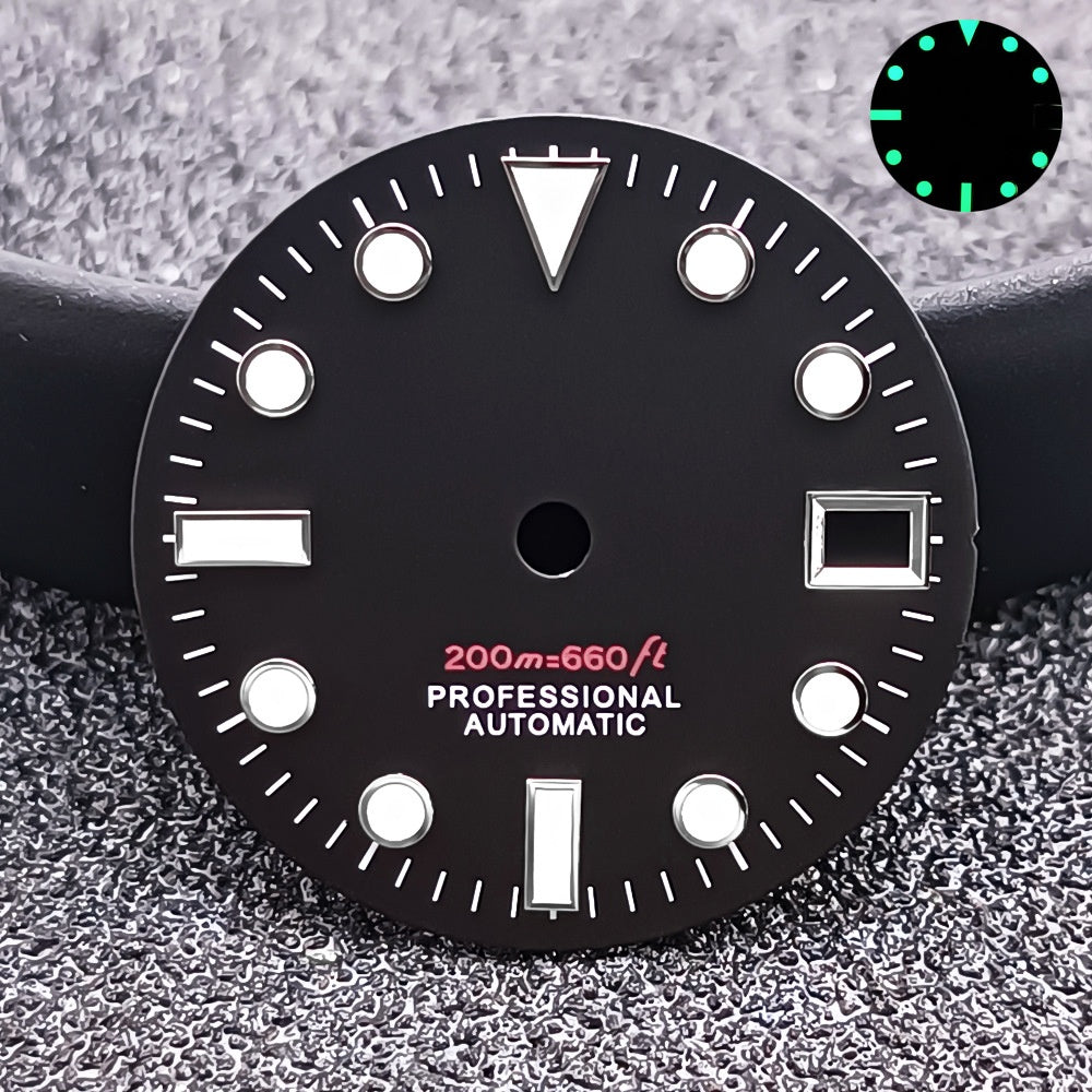 Cadran pour montre mécanique de plongée de mouvement NH35