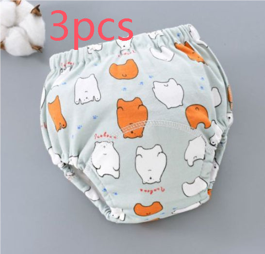 Pantalons d'entraînement pour bébés Lavable 6 couches Couverture de couche Gauze Apprentissage