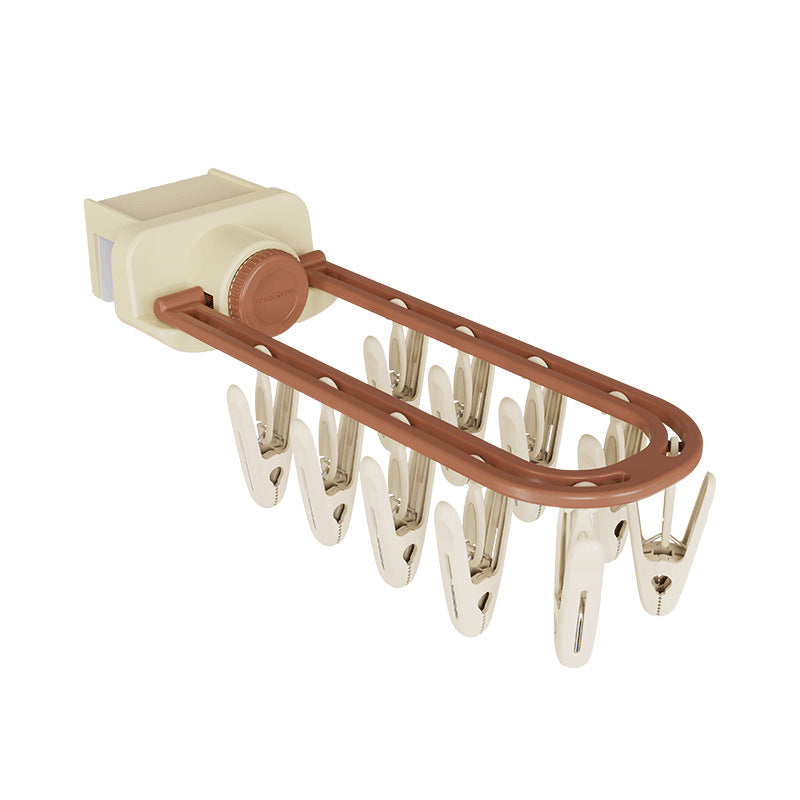Balcon chaussette rack-rice café-ABS-1 pièce
