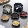 Assiette de sauce créative en céramique japonaise