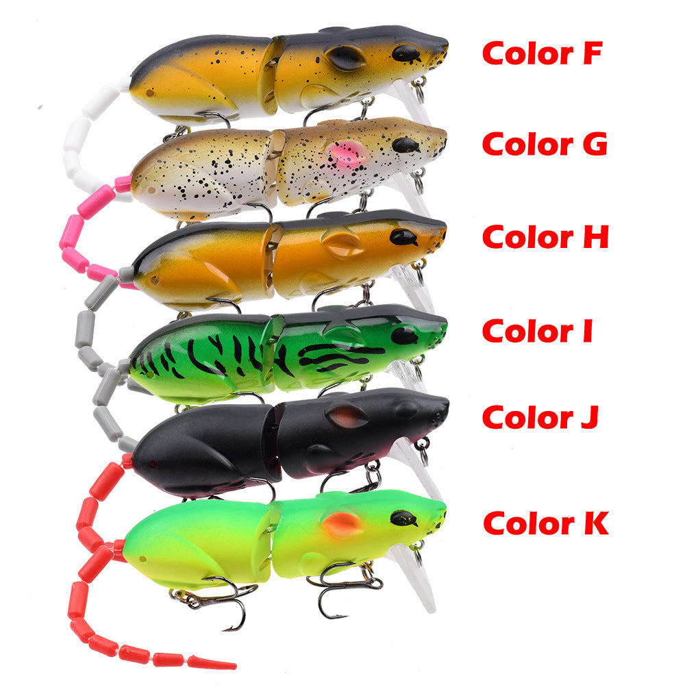Bâton de crayons à longue couche de souris de lure personnalisé