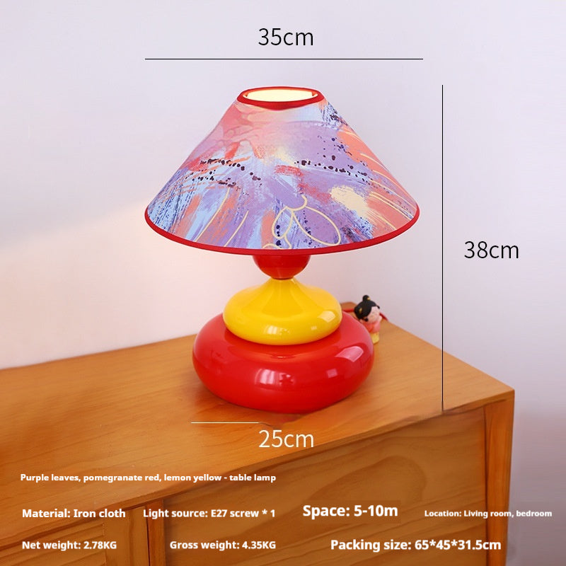 Lampe nordique de chambre à coucher design rétro