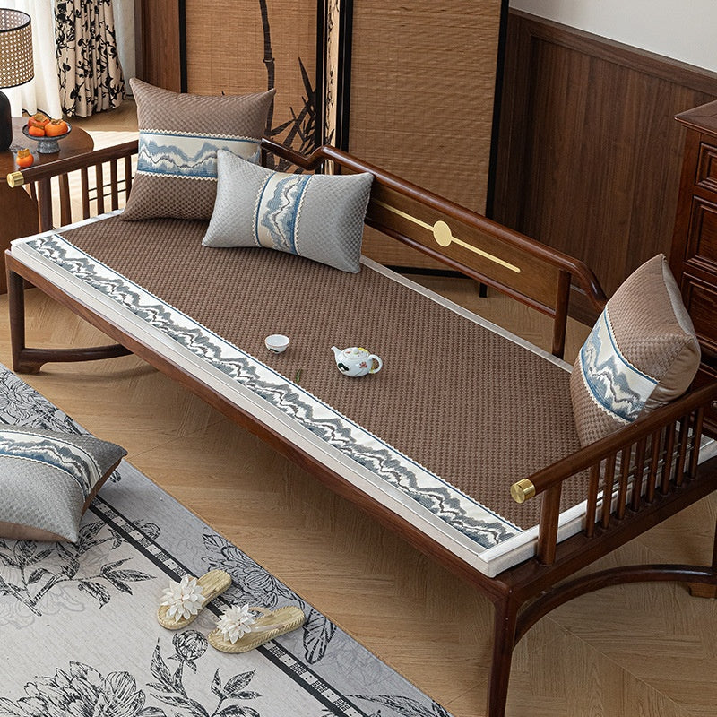 Chinese Style Classic Ice Silk Sofa Cushion