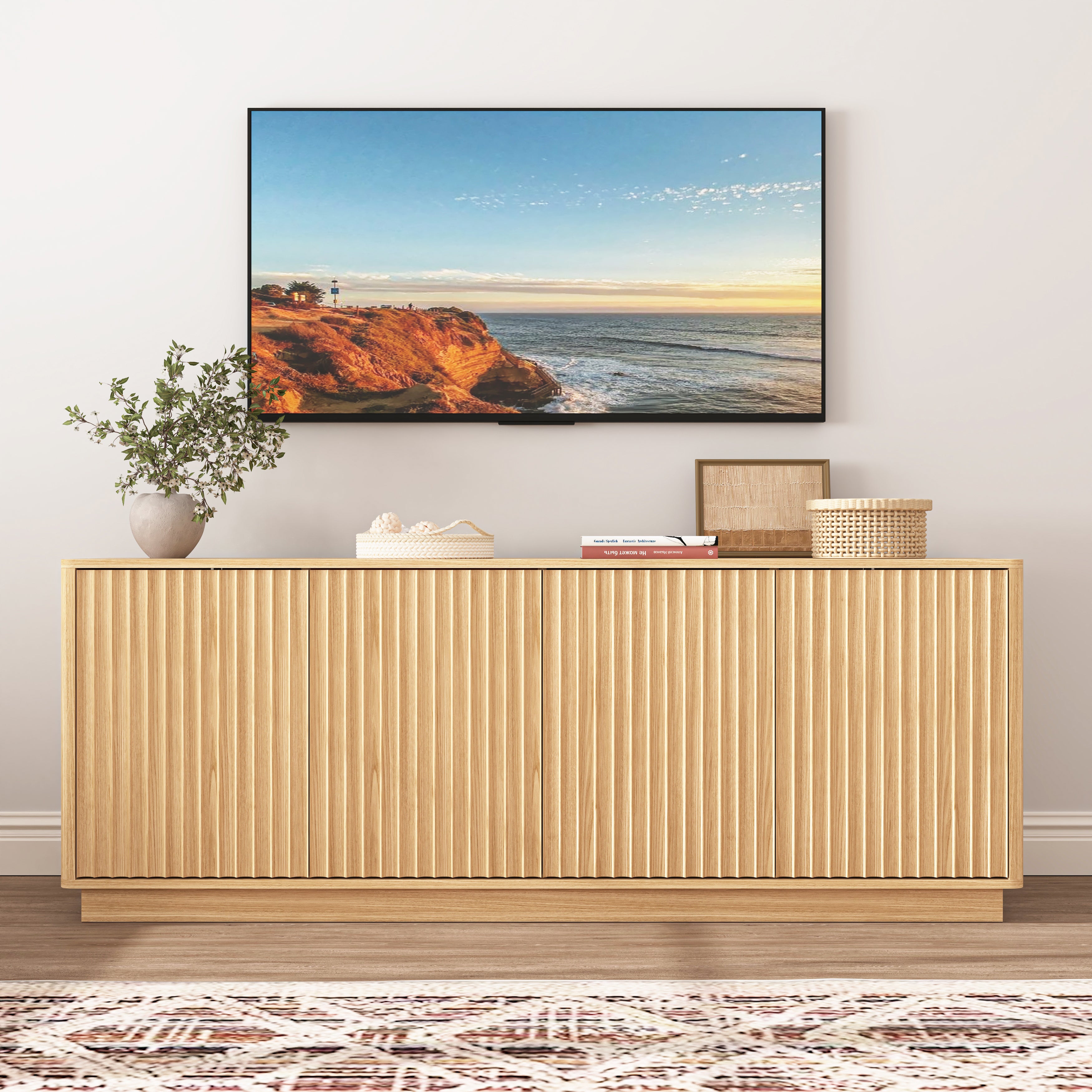 Armoire à buffet avec rangement