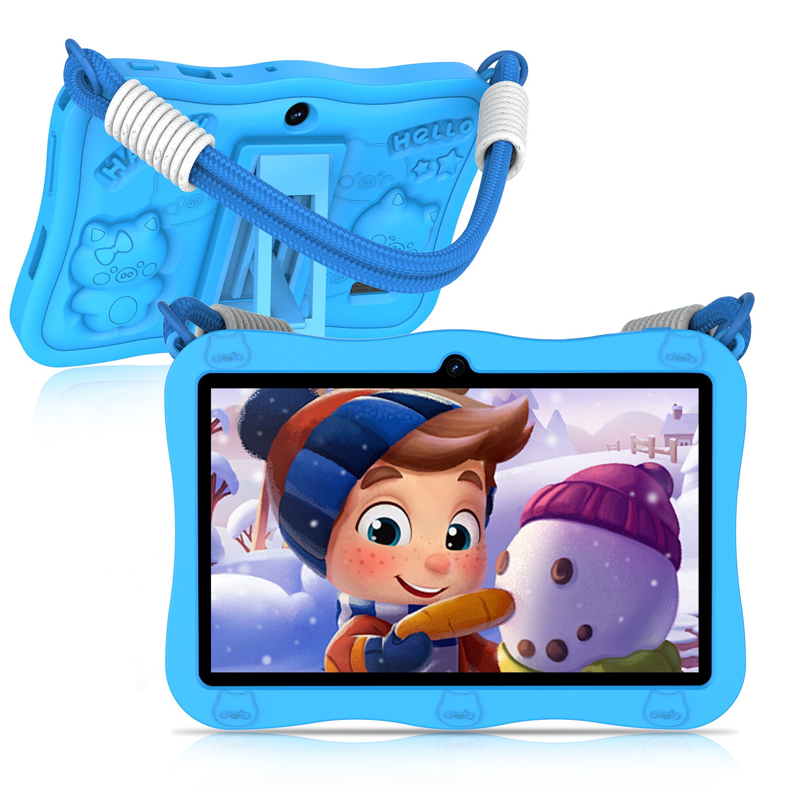 Comprimé de 7 pouces pour enfants Appareil d'apprentissage intelligent Octa-core