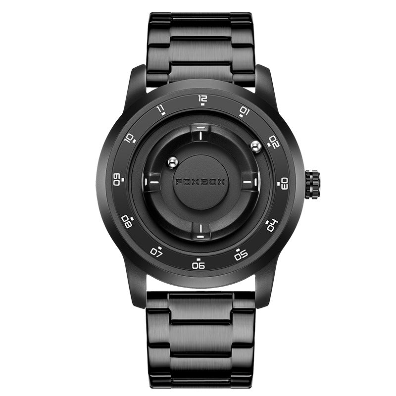 Montre Quartz multifonctions pour hommes à échelle romaine cool