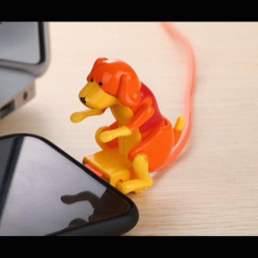 Cartoon Rogue Chien et Puppy Data Cable