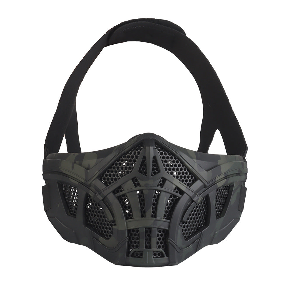 Masque de protection de demi-face tactique