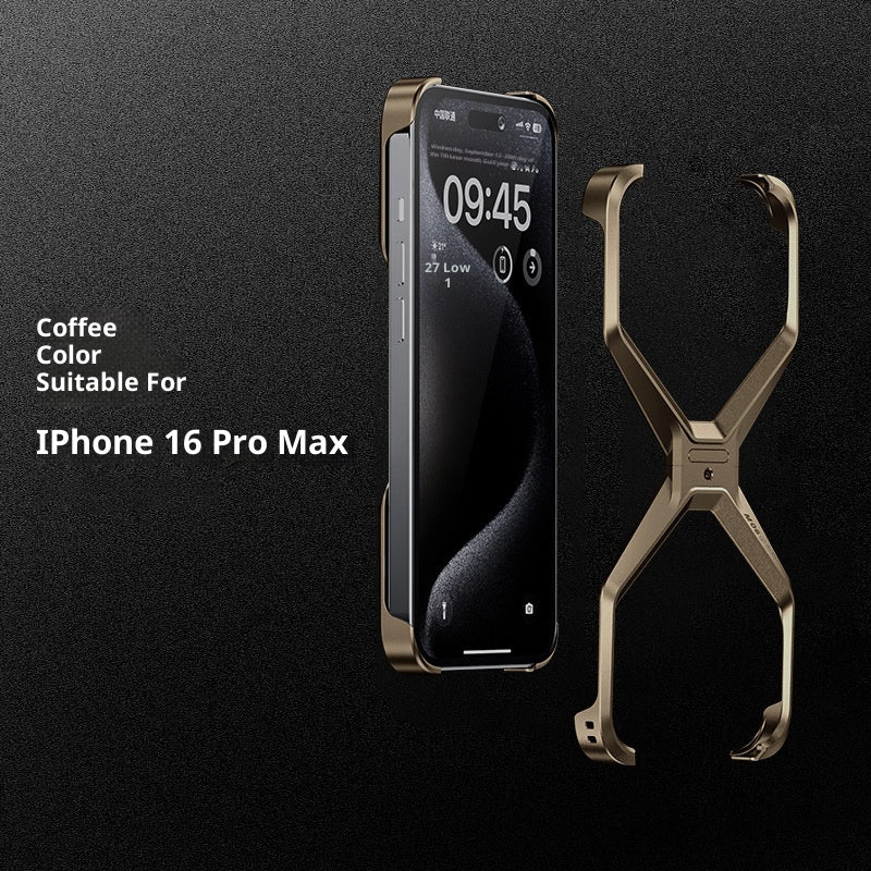 16Pro alliage d'aluminium Hollow sans cadre cas de dissipation de chaleur téléphone