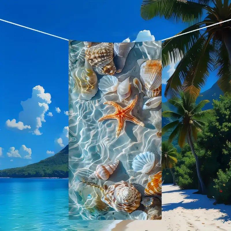 Serviette de plage en microfibre à séchage rapide