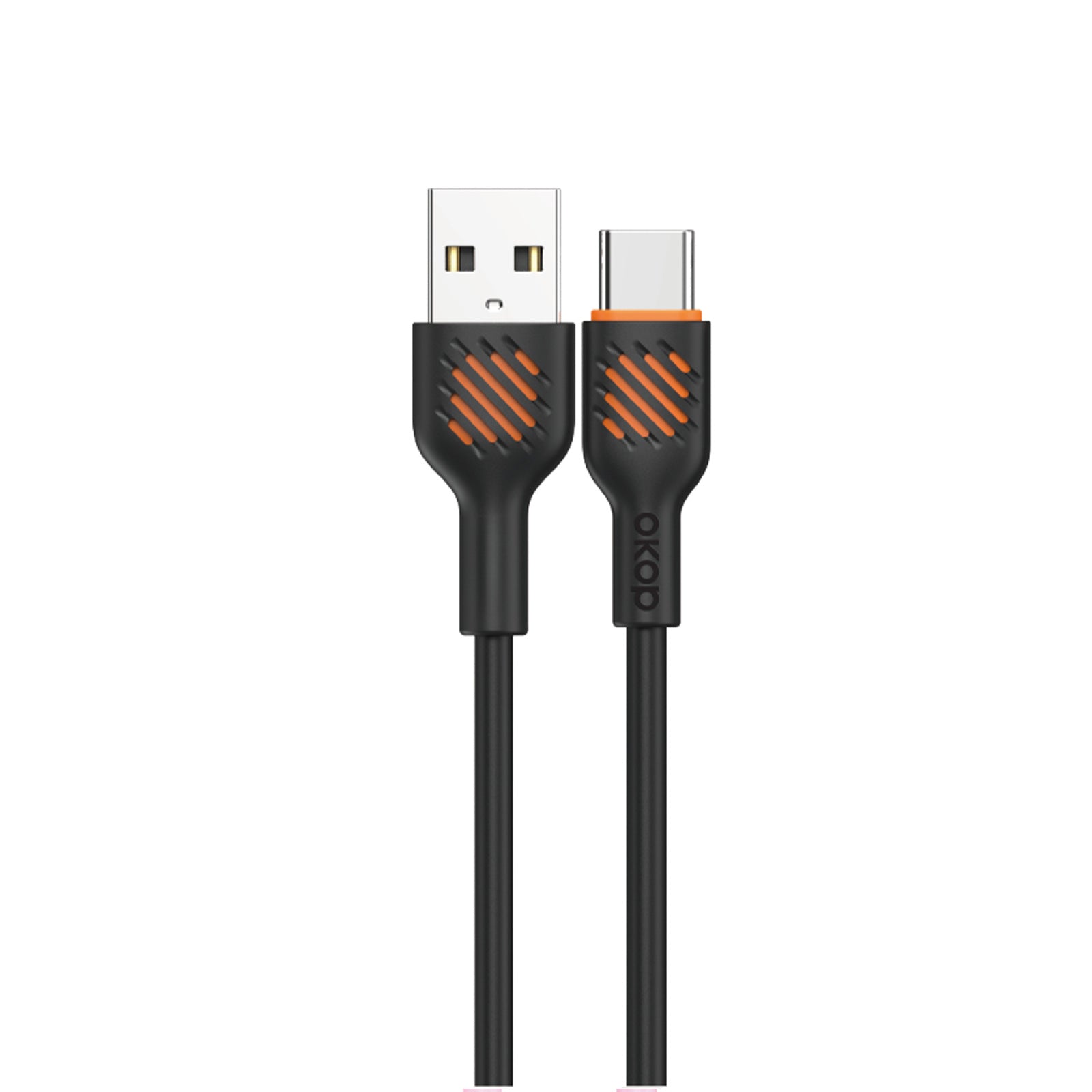 KP-317 Câble de données à charge rapide 65W Câble de recharge de téléphone portable épais compatible avec