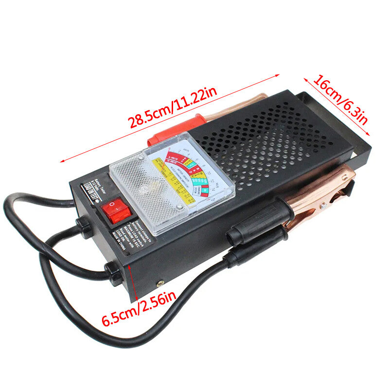 Testeur de charge de batterie de voiture 6V-12V 1 00Vérificateur de charge du système d'ampli Réparation automobile