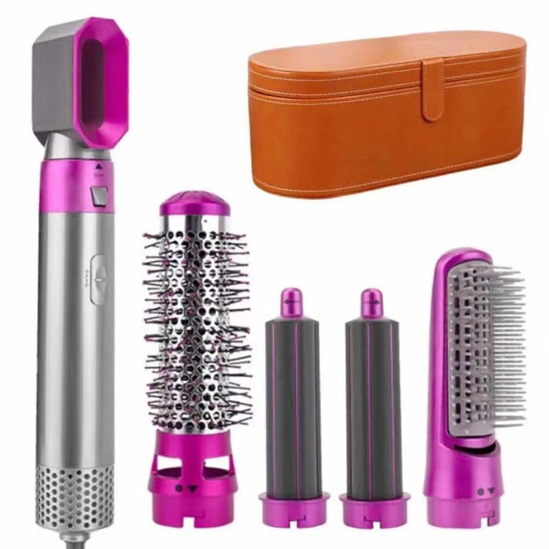 5-en-1 Air Comb Curling Fer Styling Comb sèche-cheveux