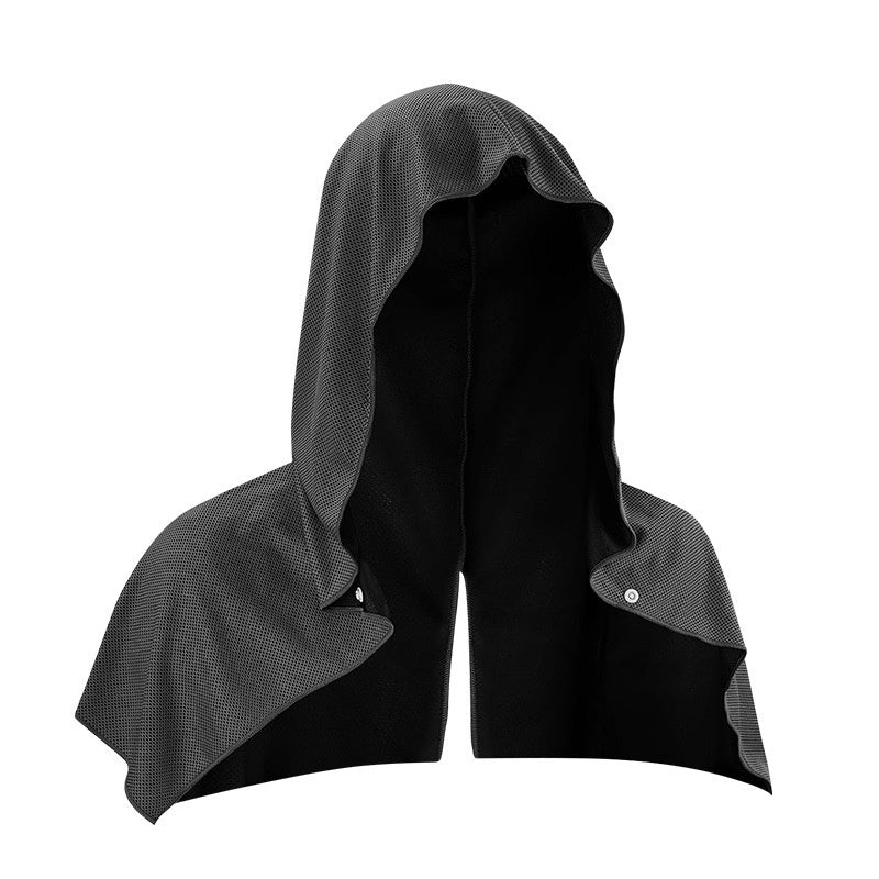Serviette de sport à séchage rapide à capuche U-forme Cooling Serviette de protection contre le soleil
