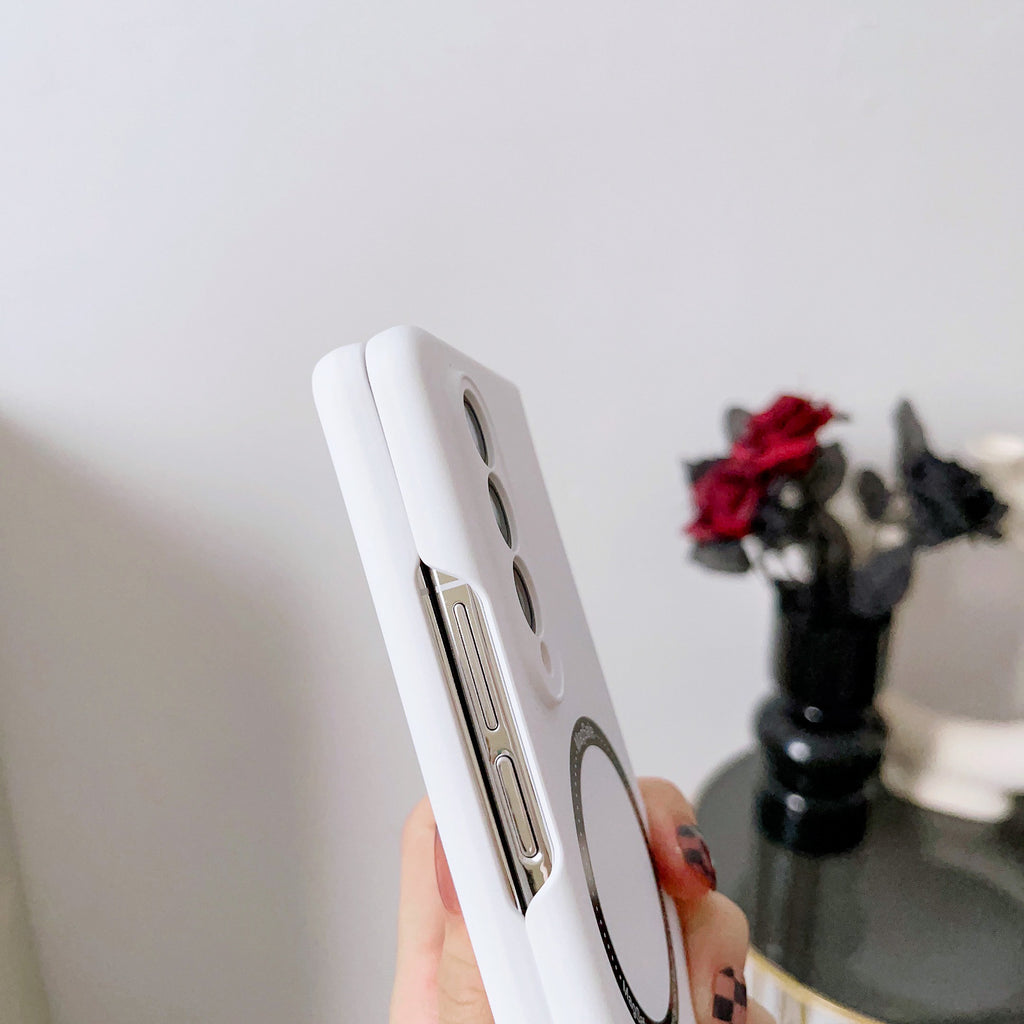 Couverture de protection complète de la peau de silicone pliante gauche et droite