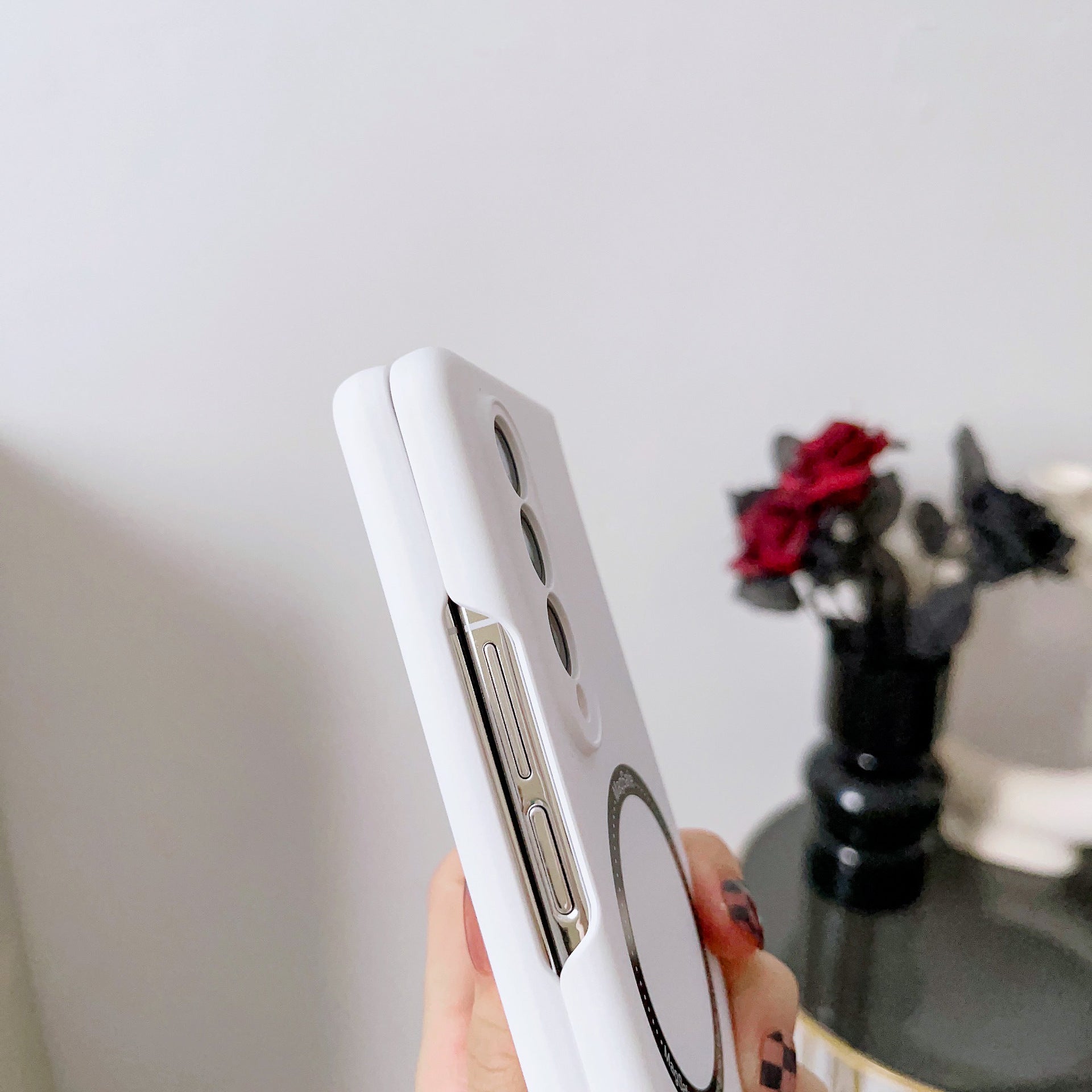 Couverture de protection complète de la peau de silicone pliante gauche et droite