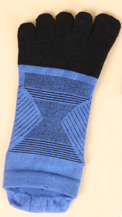 AutomneHiver Épaisseur homme Laine Chaussettes à cinq doigts