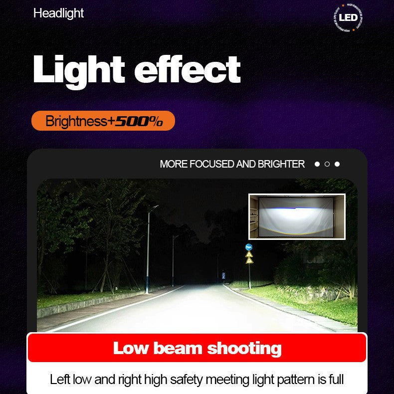 H4 Plug-in High Power Automotive phare LED