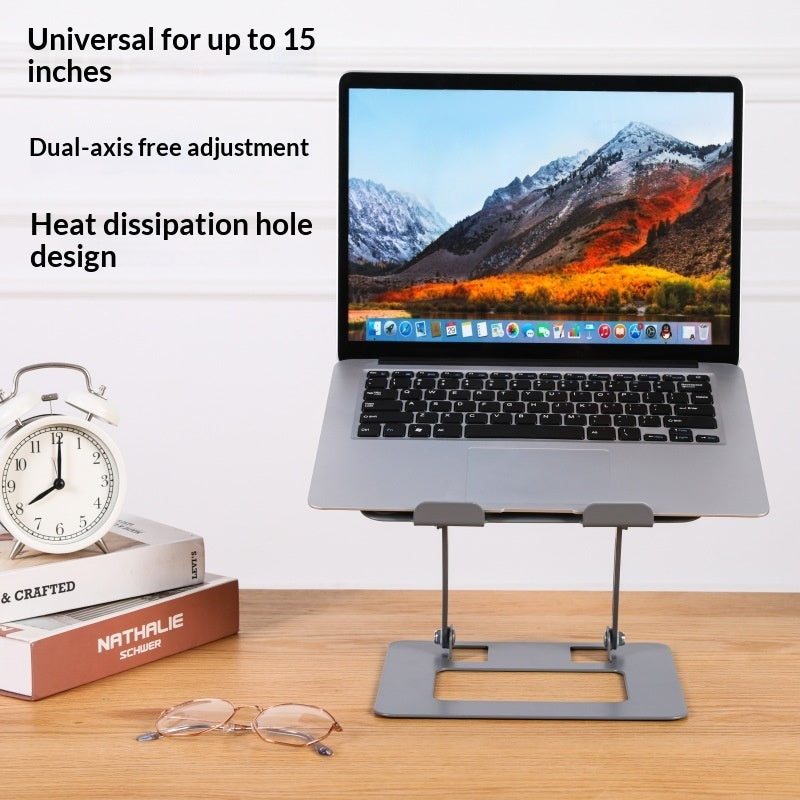 Height-adjustable foldable cooling stand