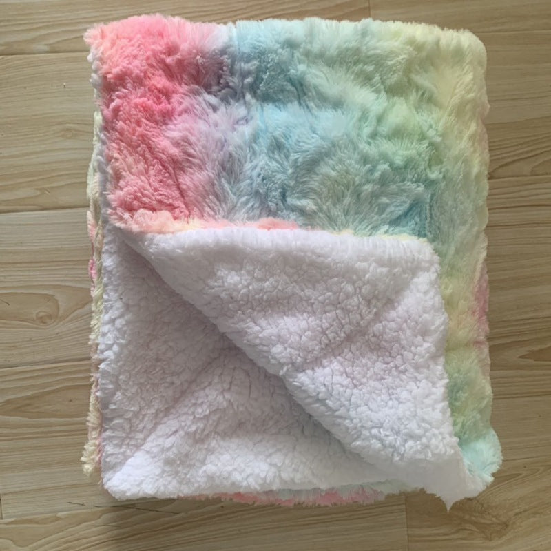 Couverture-cadeau en laine de laine de la laine de laine de laine de laine de laine de laine de laine de laine de laine de laine épaisse