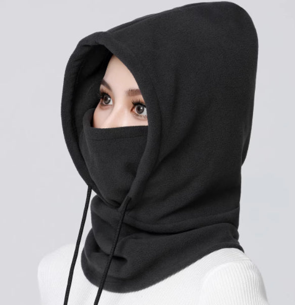 Écharpe de chapeau tout-en-un et masque avec protection de l'oreille vous garde chaud et blocs Les