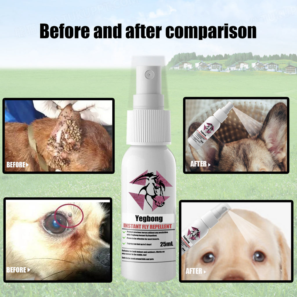 Spray anti-vol et anti-pestif pour animaux de compagnie 25ml