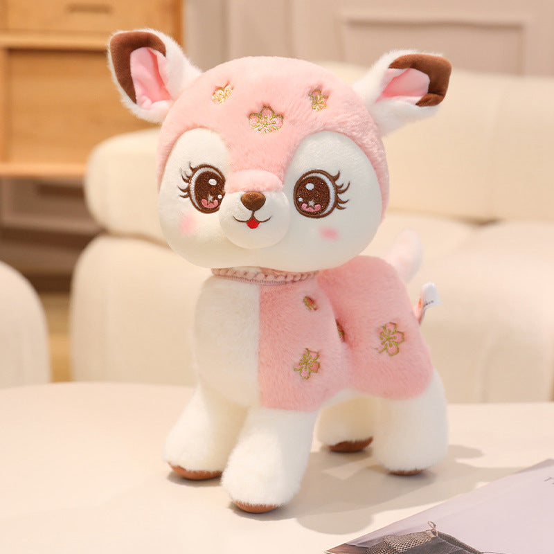 Jouet en peluche cartoon Sika Deer Baby Deer
