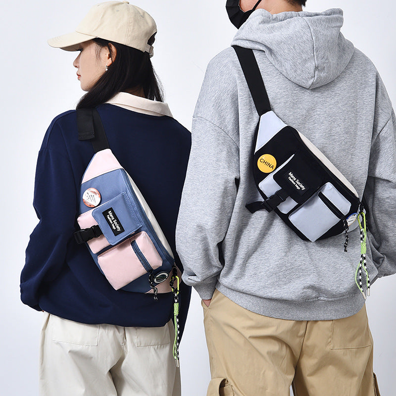 Sac de toile de sport Casual Crossbody pour hommes
