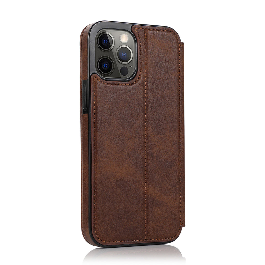 Étui de téléphone en cuir tout compris