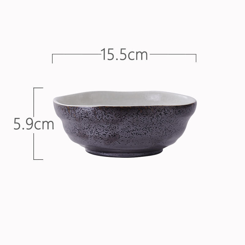 Créative Underglaze Color Tableware Ménage Dessert Ramen Bowl