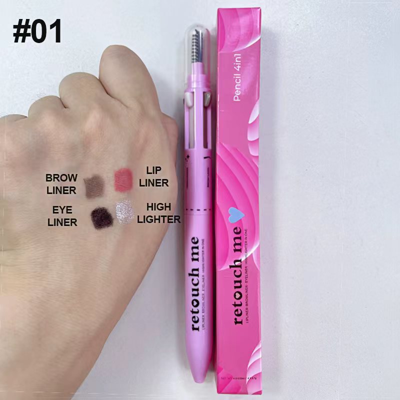 Stylo de maquillage 4-en-1 Stylo de beauté