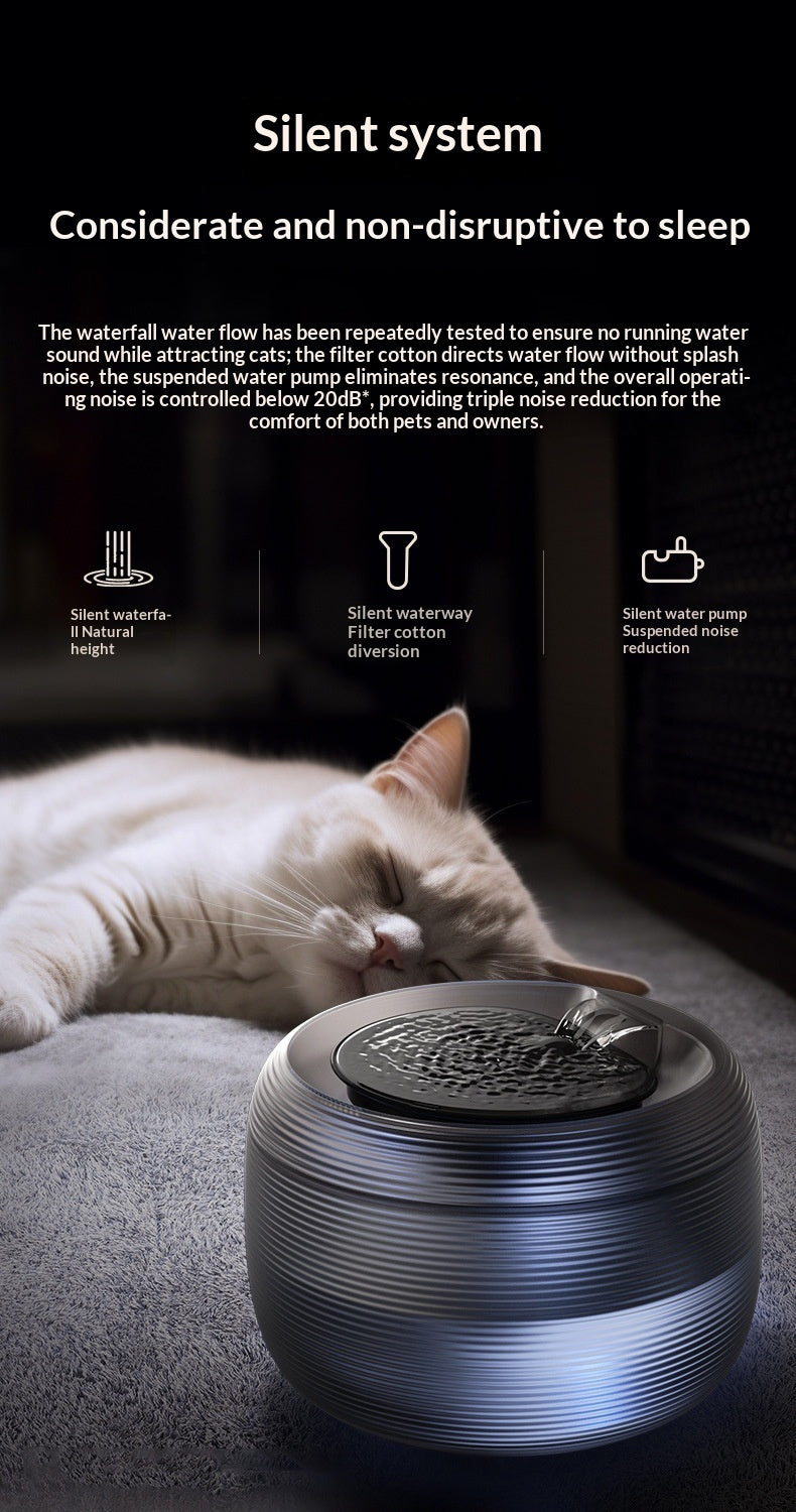 Fontaine d'eau pour animaux intelligents