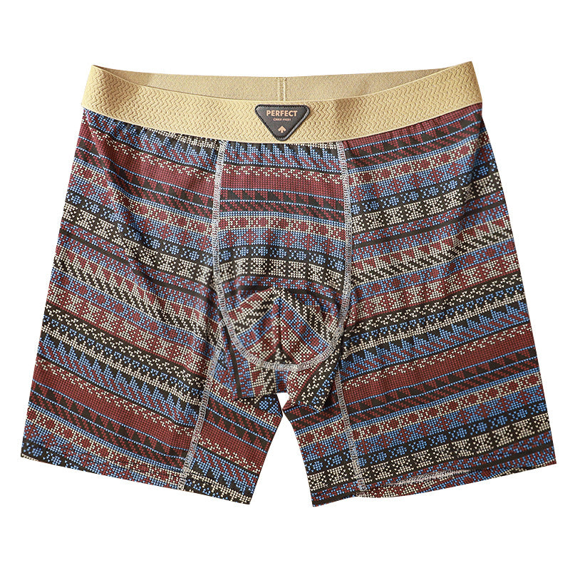 Briefs de Boxer Athlétisme Homme de style ethnique rétro