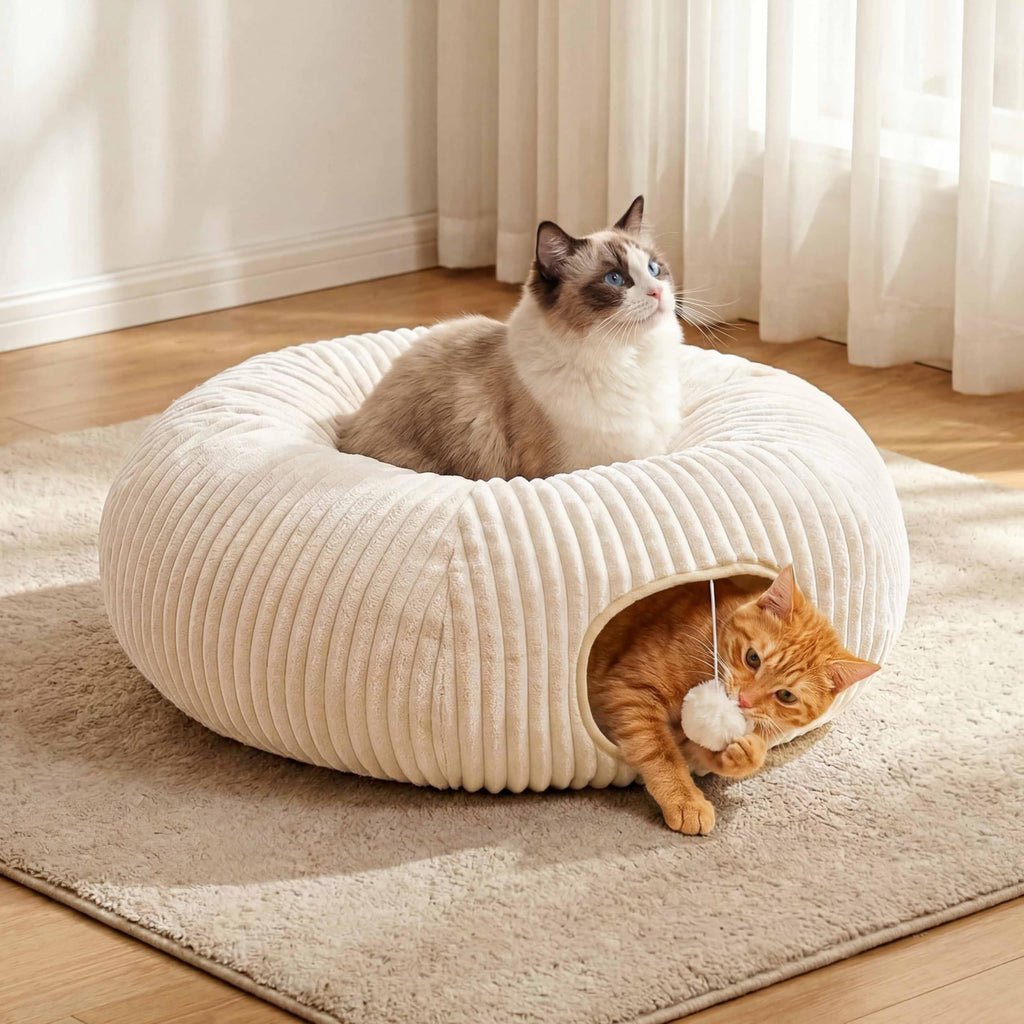Lit Tunnel Cat avec Jouets interactifs Cat