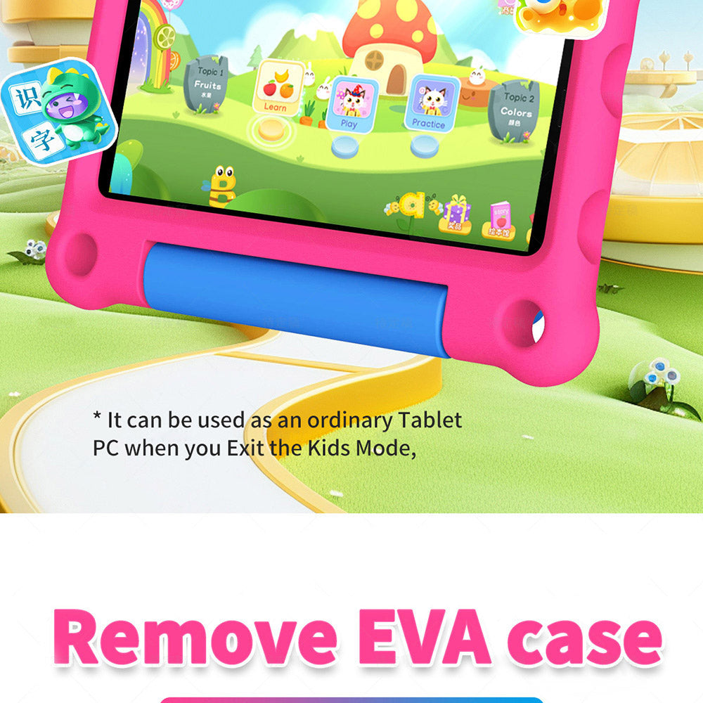 Tablette enfant G-tab T7Pro 7 pouces 1024&600 IPS Écran Android 14 1,5 GHz CPU 4 Go